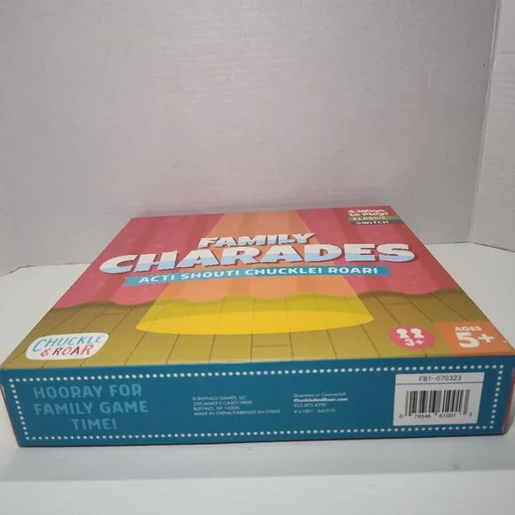 FAMILY CHARADES ACT! SHOUT! CHUCKLE! ROAR!  Some Cards Still Sealed - Picture 2 of 9